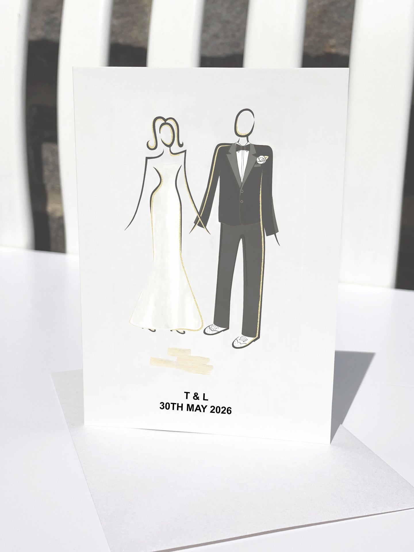 "A WONDERFUL WEDDING" - BLACK TIE